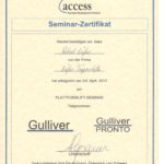 Zertifikat Gulliver Senkrechtlift